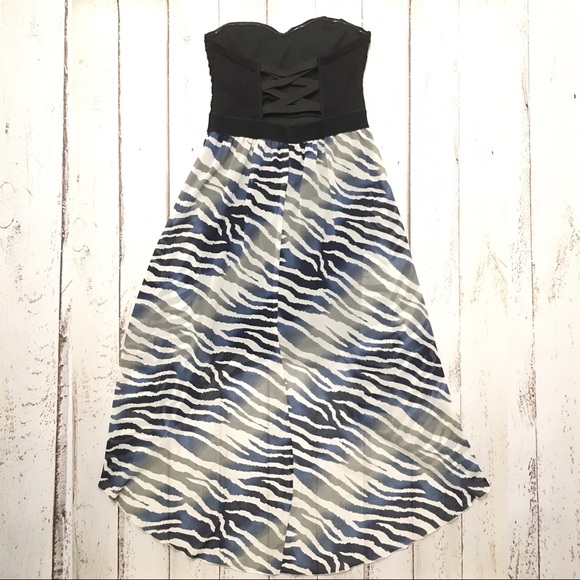 CR | Strapless Homecoming Dress - Picture 2 of 6